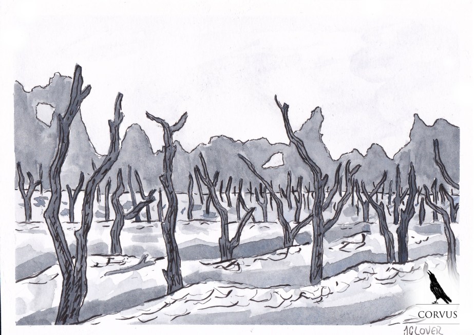 Corvus - Art - Illustration - Graphic Novel - Web Comic - Fantasy - Story - Landscape - History - Horror