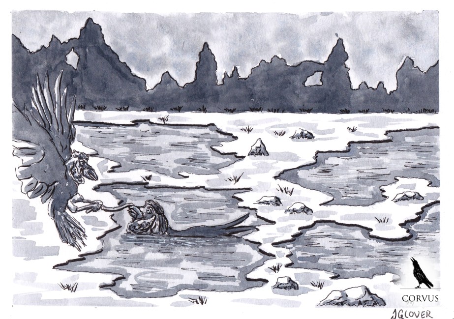 Corvus - Graphic Novel - Fantasy - Art - Illustration - Webcomic - Raven - Ravens - Norse - Crows - Story