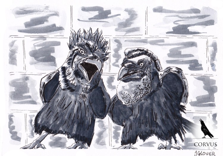 Corvus - graphic novel - fantasy - web comic - art - story - illustration - raven - crow - character - concept - design