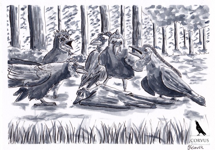 Corvus - Graphic Novel - Webcomic - Art - Illustration - Raven - Story