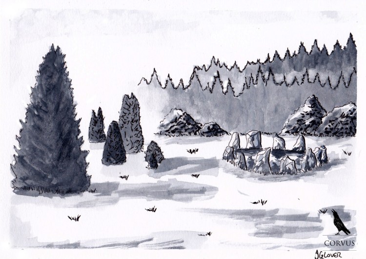 Corvus - Art - Illustration - Graphic Novel - Folklore - Web Comic - Raven - Crow