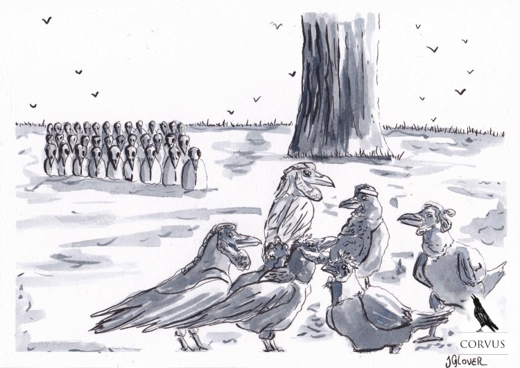 Corvus - Graphic Novel - Art - Illustration - Drawing - Story - Web Comic - Fantasy - Folklore - History