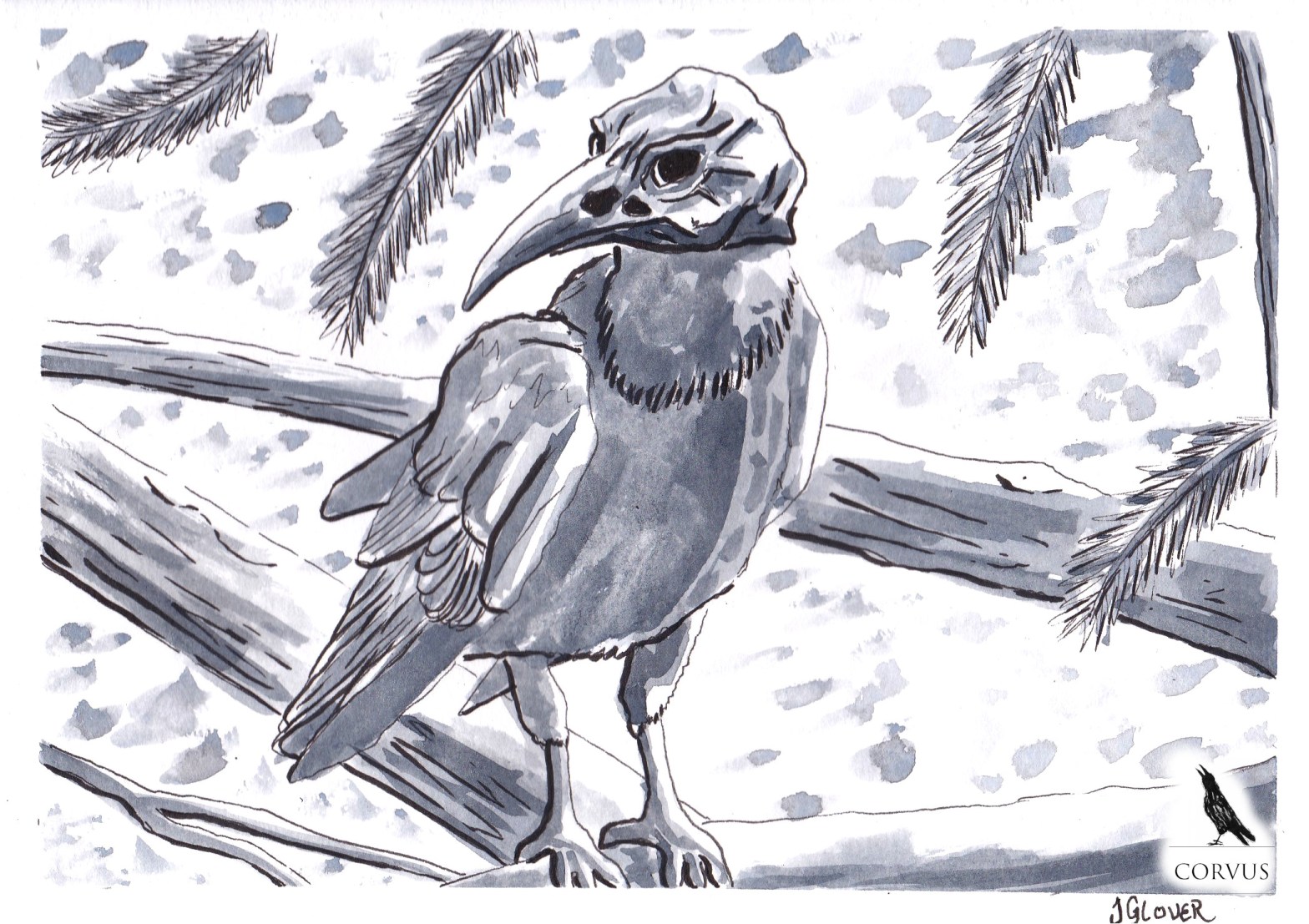 Corvus - Art - Illustration - Graphic Novel - Fantasy - Story - Drawing - Web Comic - Folklore
