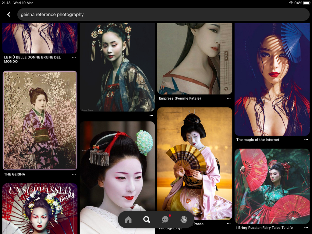 pinterest how to see search results screenshot