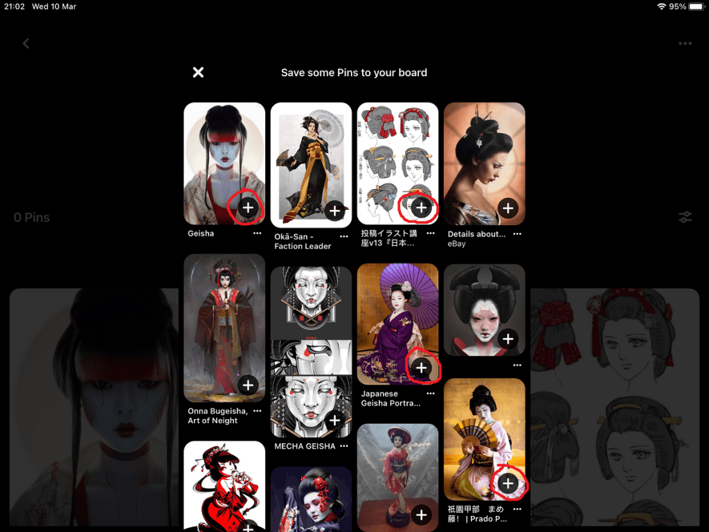 pinterest geisha pins for your board
