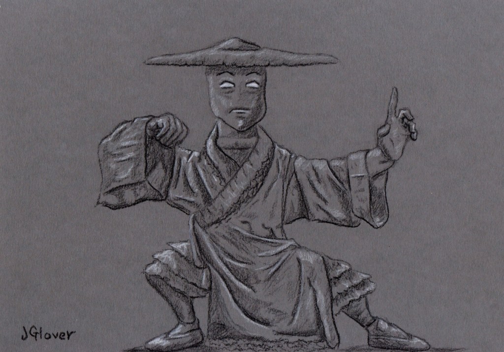 Character Design Challenge - Mushroom Warrior - Fantasy Art Illustration Drawing - Japanese Inspired Art