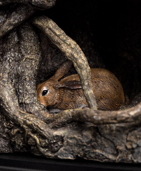 Weta Workshop - Masters Collection - Escape Off The Road - Hiding Rabbit Detail