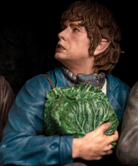 Weta Workshop - Masters Collection - Escape Off The Road - Pippin Detail