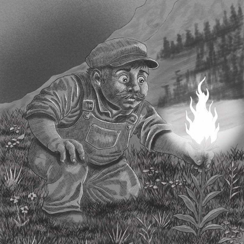 The Search for a Fire Flower – Super Mario&nbsp;Illustration