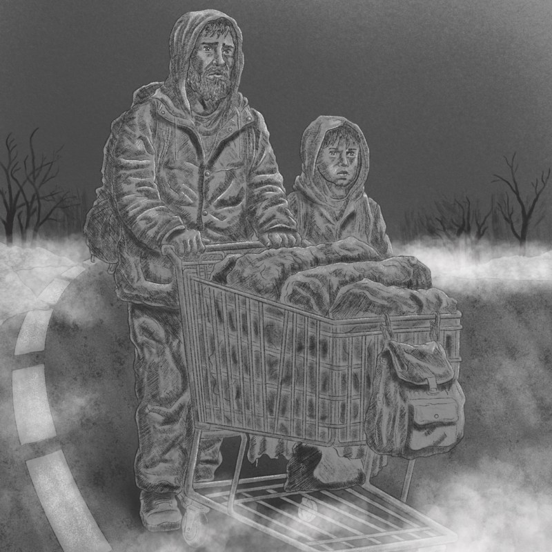 Keep Carrying the Fire – The Road&nbsp;Illustration