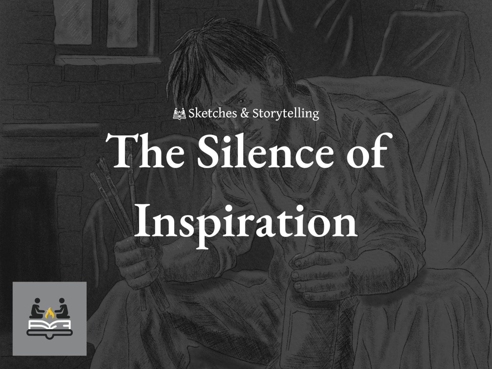 Sketches & Storytelling - The Silence of Inspiration - Flash Fiction